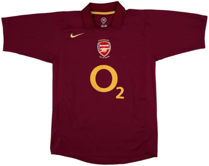 2005-06 Arsenal Home Shirt Henry #14 - 6/10 - (M)
