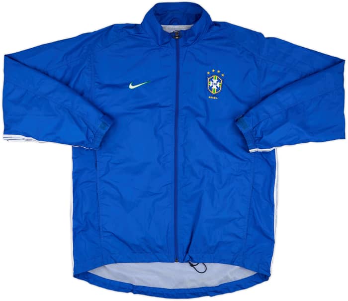 1998-99 Brazil Nike Track Jacket - 8/10 - (XL)