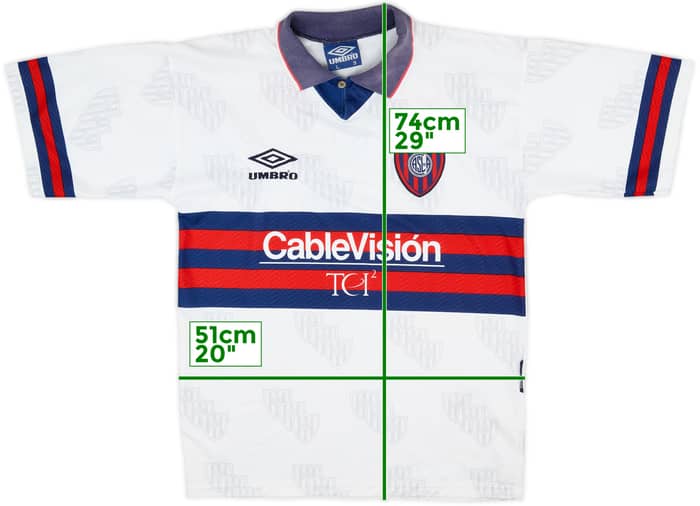 1996 San Lorenzo Away Shirt - 7/10 - (L)