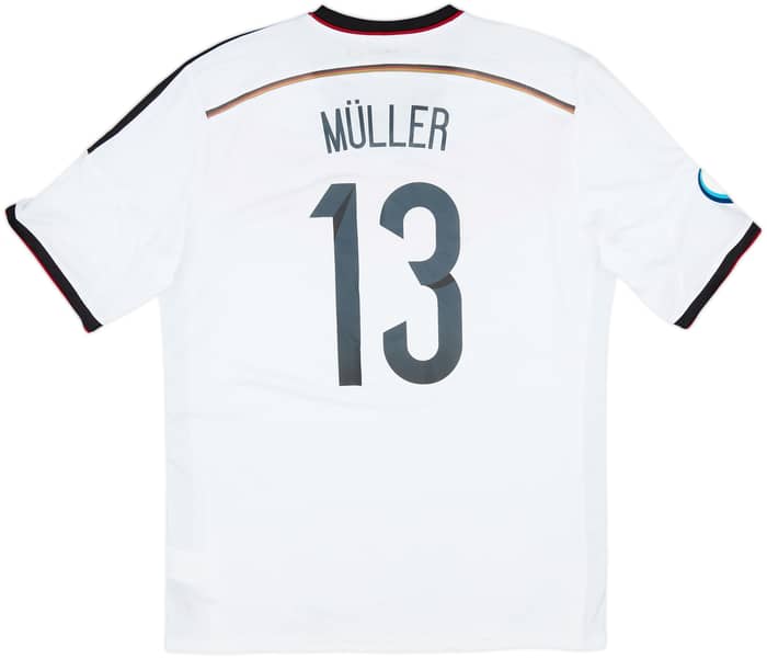 2014-15 Germany Home Shirt Muller #13 - 6/10 - (XL)