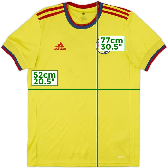 2020-22 Colombia Home Shirt - 7/10 - (M)