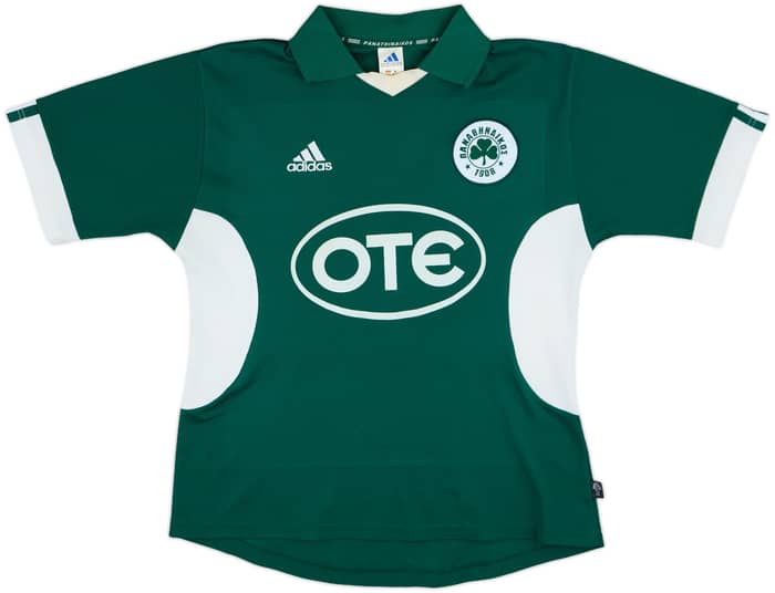 2002-03 Panathinaikos Home Shirt Konstantinou #19 - 6/10 - (S)