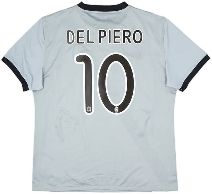 2009-10 Juventus Player Issue Away Shirt Del Piero #10 - 6/10 - (XL)