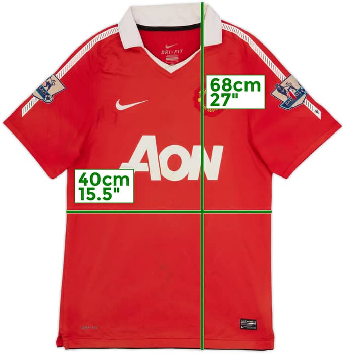 2010-11 Manchester United Home Shirt - 5/10 - (S)