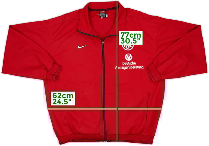 1999-00 Kaiserslautern Nike Track Jacket - 9/10 - (XL)