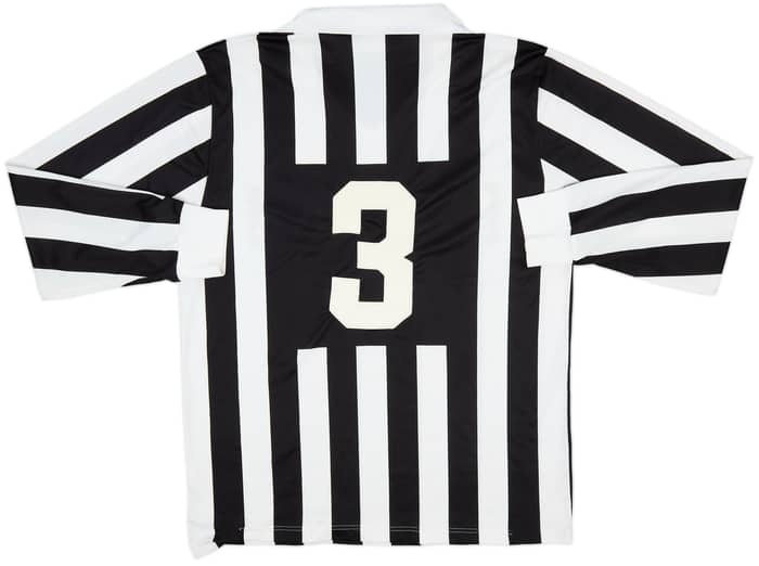 1992-94 Juventus Basic Home L/S Shirt #3 - 5/10 - (XL)