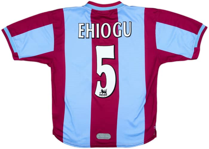 1999-00 Aston Villa Home Shirt Ehiogu #5 - 8/10 - (S)