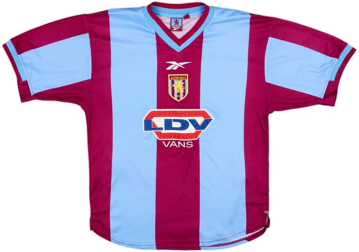 1999-00 Aston Villa Home Shirt Ehiogu #5 - 8/10 - (S)