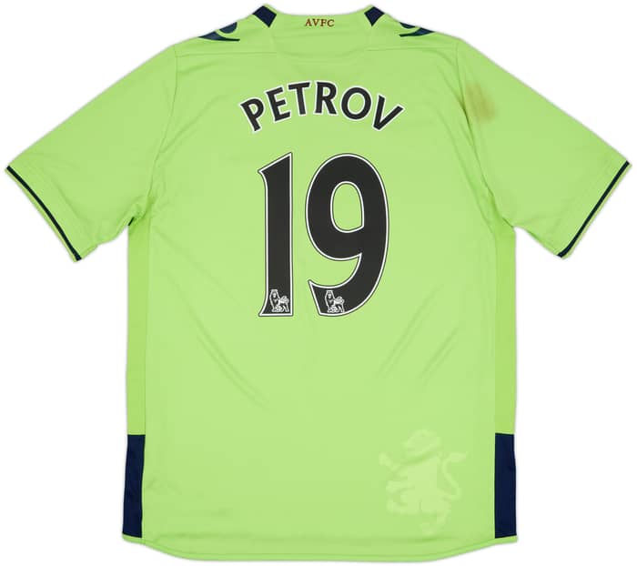 2012-13 Aston Villa Away Shirt Petrov #19 - 7/10 - (L)