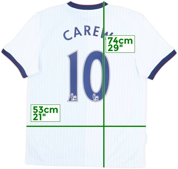 2009-10 Aston Villa Away Shirt Carew #10 - 5/10 - (M)