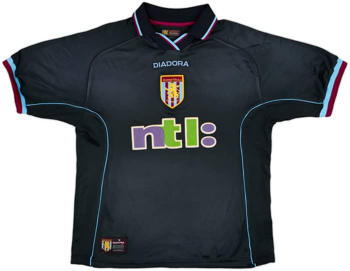 2000-01 Aston Villa Away Shirt Ehiogu #5 - 5/10 - (S)