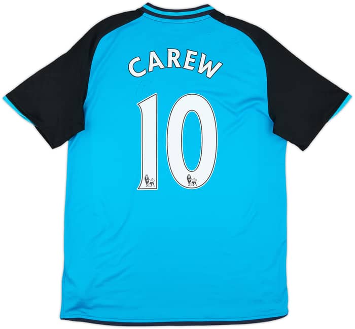 2008-09 Aston Villa Away Shirt Carew #10 - 7/10 - (M)