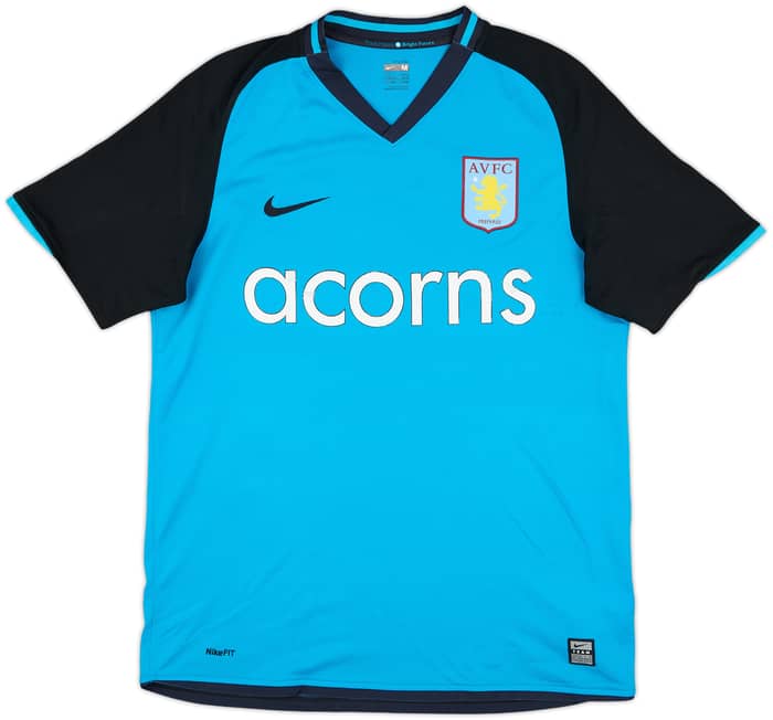 2008-09 Aston Villa Away Shirt Carew #10 - 7/10 - (M)