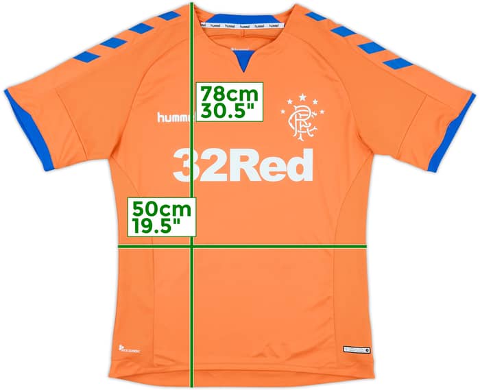 2018-19 Rangers Third Shirt - 8/10 - (L)