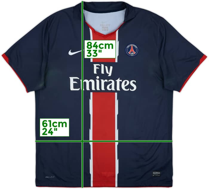 2010-11 Paris Saint-Germain Away Shirt - 7/10 - (XXL)