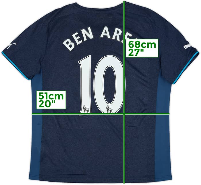 2013-14 Newcastle Away Shirt Ben Arfa #10 - 10/10 - (M)