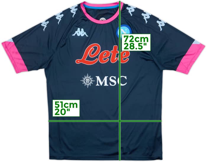 2020-21 Napoli Third Shirt - 6/10 - (L)