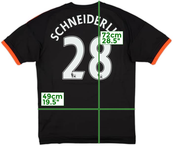 2015-16 Manchester United Third Shirt Schneiderlin #28 - 8/10 - (M)