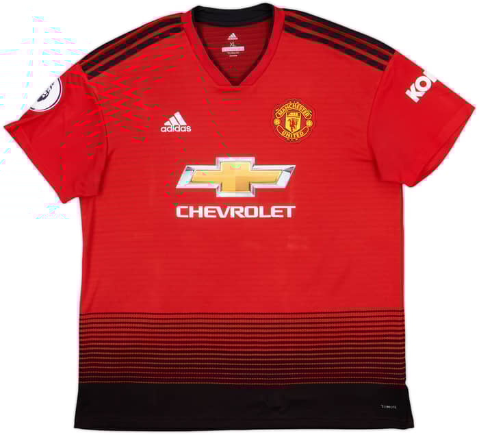 2018-19 Manchester United Home Shirt Rashford #19 - 9/10 - (XL)