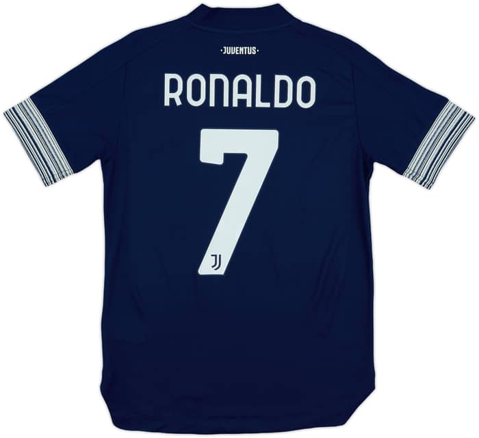 2020-21 Juventus Authentic Away Shirt Ronaldo #7 - 10/10 - (S)