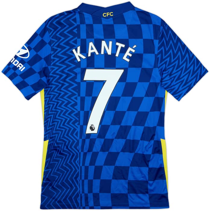 2021-22 Chelsea Home Shirt Kante #7 - 8/10 - (S)