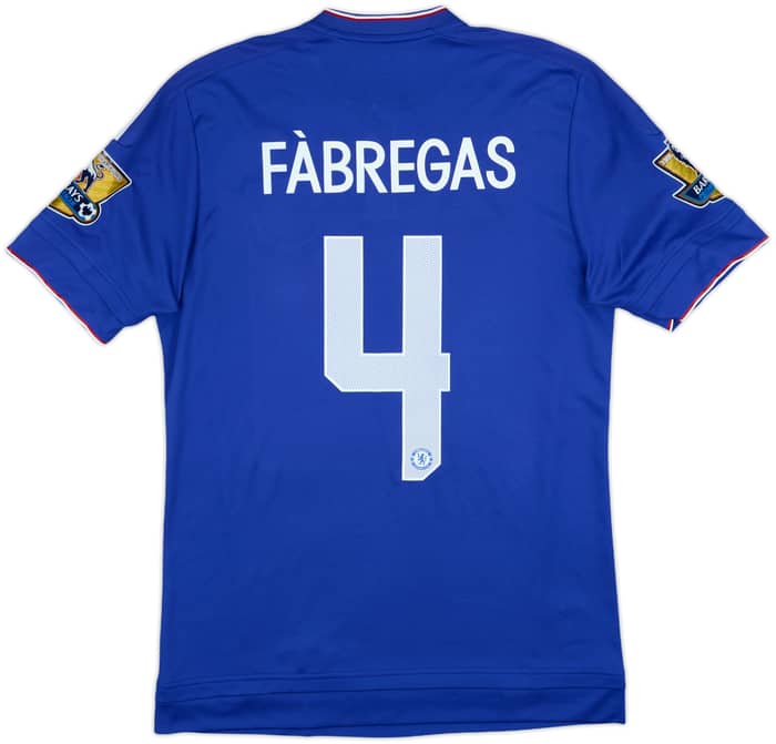 2015-16 Chelsea Home Shirt Fabregas #4 - 7/10 - (S)