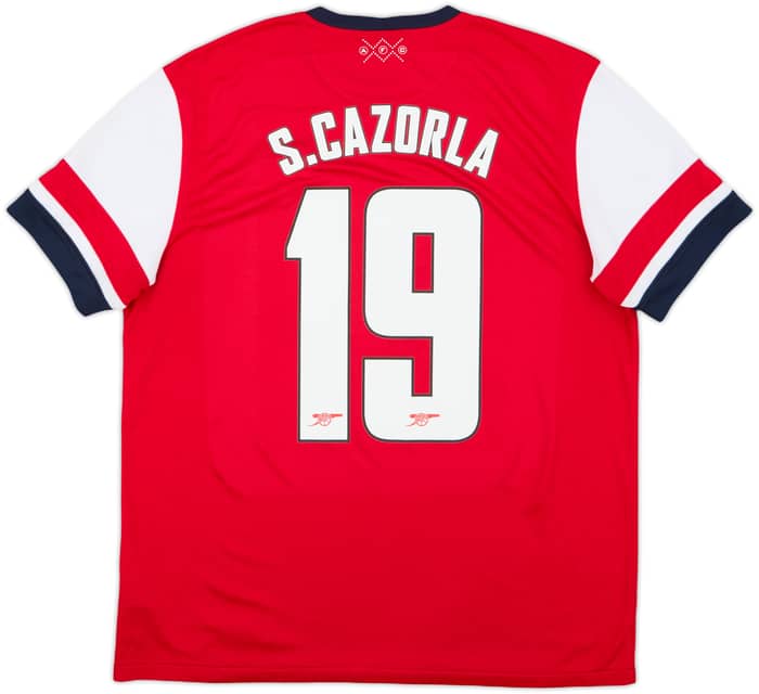 2012-14 Arsenal Home Shirt S.Cazorla #19 - 7/10 - (XL)