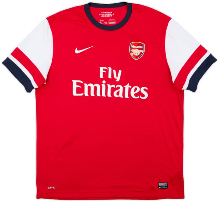2012-14 Arsenal Home Shirt S.Cazorla #19 - 7/10 - (XL)