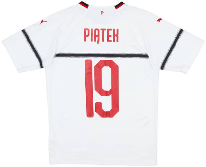 2018-19 AC Milan Away Shirt Piatek #19 - 7/10 - (S)