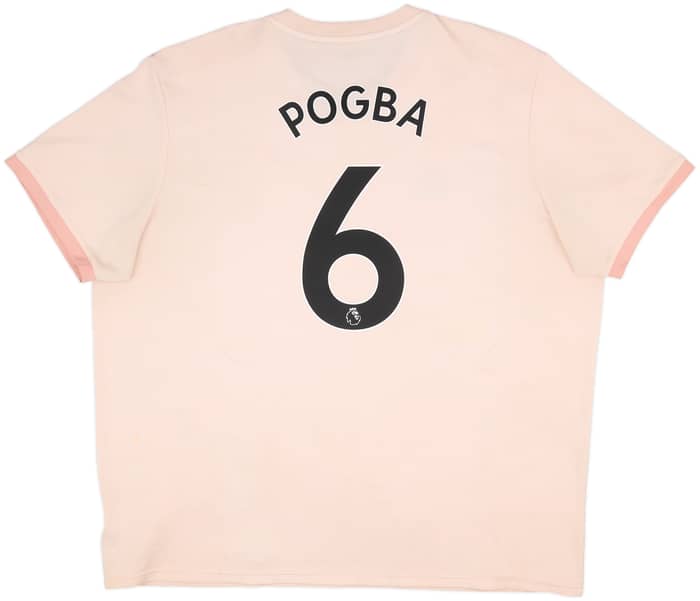 2018-19 Manchester United Away Shirt Pogba #6 - 6/10 - (3XL)