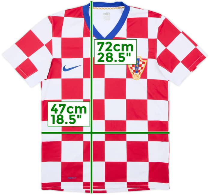 2008-09 Croatia Home Shirt - 6/10 - (S)