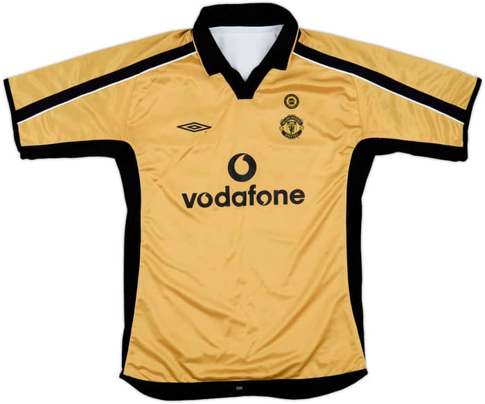 2001-02 Manchester United Centenary Away/Third Shirt - 8/10 - (L.Boys)