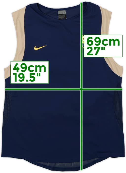2003-04 Barcelona Nike Training Vest - 8/10 - (S)