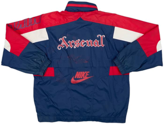 1995-96 Arsenal Nike Hooded Rain Jacket - 5/10 - (S)