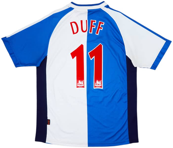 2000-02 Blackburn Home Shirt Duff #11 - 7/10 - (L)