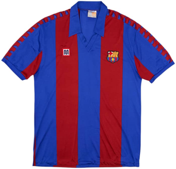 1984-89 Barcelona Home Shirt - 5/10 - (L)