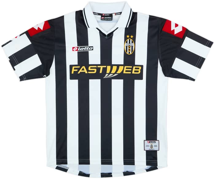 2001-02 Juventus Home Shirt Trezeguet #17 - 7/10 - (M)