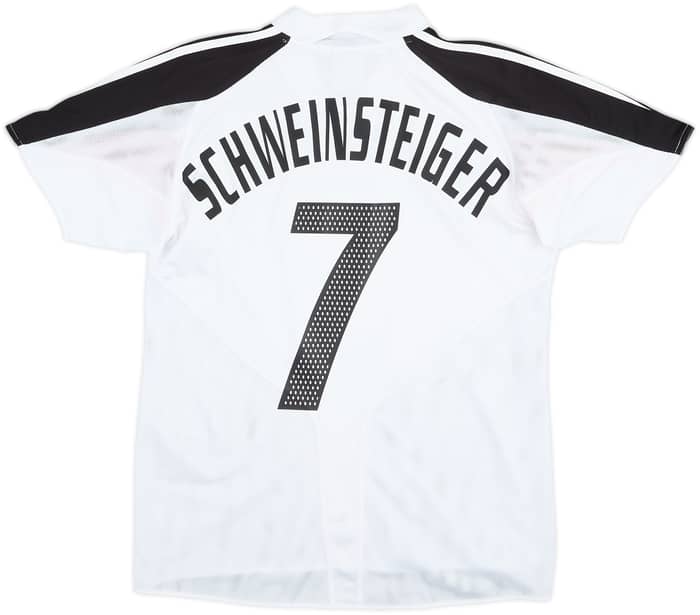 2004-05 Germany Home Shirt Schweinsteiger #7 - 8/10 - (XL.Boys)