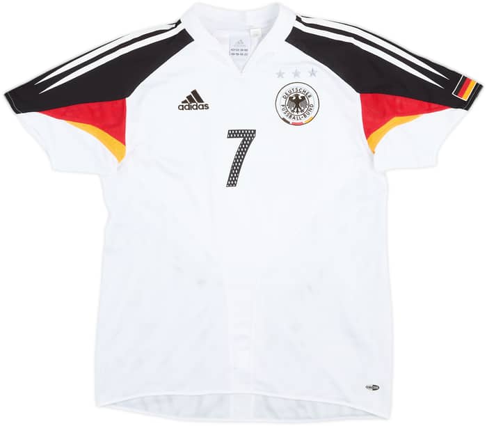 2004-05 Germany Home Shirt Schweinsteiger #7 - 8/10 - (XL.Boys)