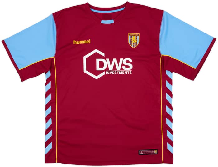 2005-06 Aston Villa Home Shirt Angel #9 - 9/10 - (XL)