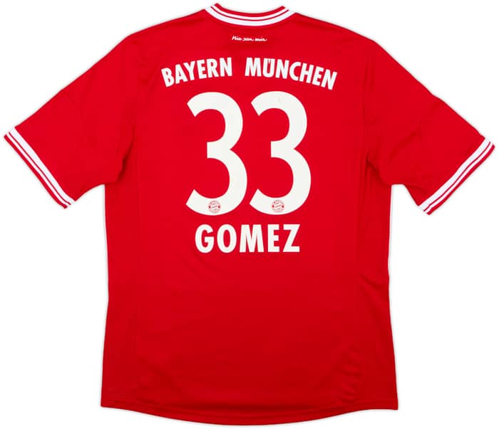 2013-14 Bayern Munich Home Shirt Gomez #33 - 6/10 - (L)