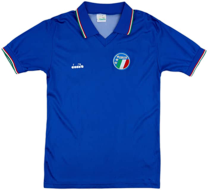1986-91 Italy Home Shirt #15 - 10/10 - (M)