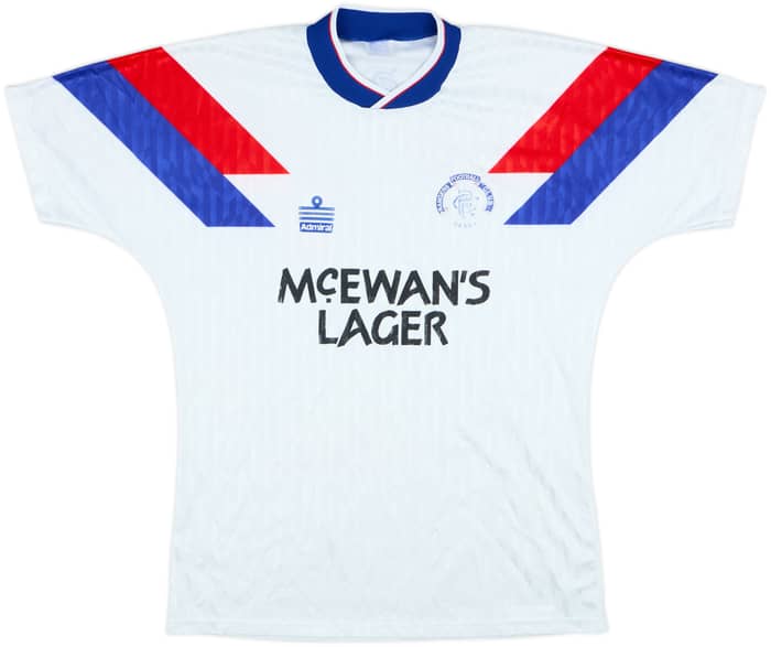 1990-92 Rangers Away Shirt - 6/10 - (M)