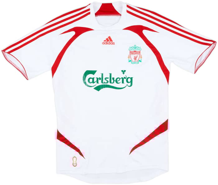 2007-08 Liverpool Away Shirt Gerrard #8 - 6/10 - (S)