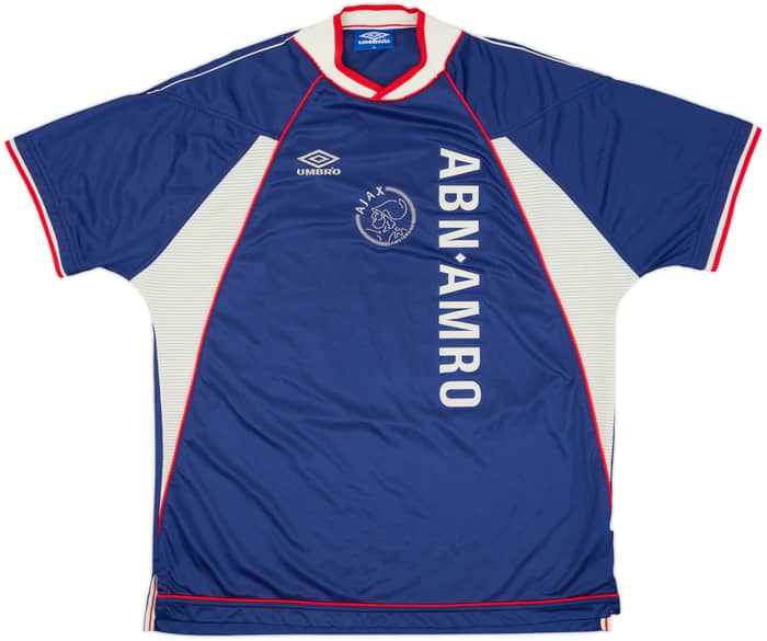 1999-00 Ajax Away Shirt Van Der Vaart #43 - 8/10 - (XL)