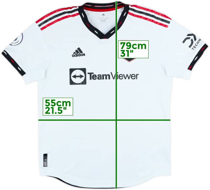 2022-23 Manchester United Authentic Away Shirt Eriksen #14 - 3/10 - (L)