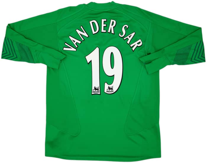 2005-06 Manchester United GK Shirt Van Der Sar #19 - 8/10 - (XL)