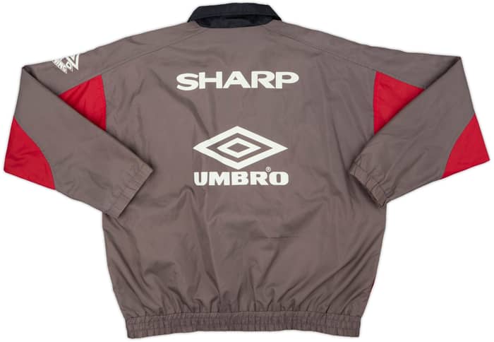 1994-95 Manchester United Umbro Track Jacket - 9/10 - (XL)