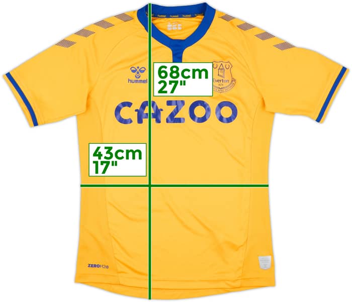 2020-21 Everton Away Shirt - 8/10 - (L.Boys)