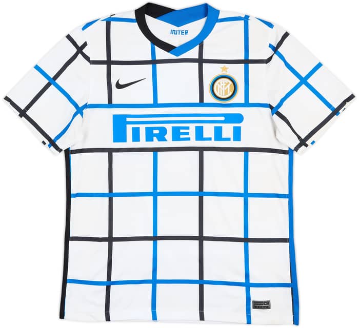 2020-21 Inter Milan Away Shirt Lukaku #9 - 5/10 - (L)